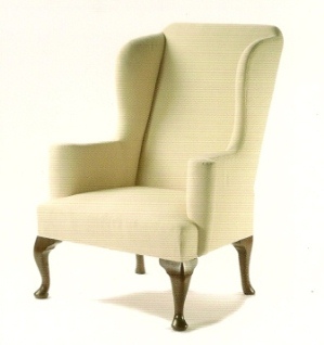 ALEXANDERS BRIGHTWELL FIXED SEAT WING ARMCHAIR